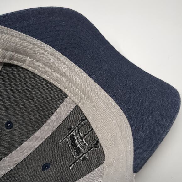 KWS Leasing Snapback Mesh Back Trucker Hat Blue Large Outdoor Richardson - Picture 8 of 10